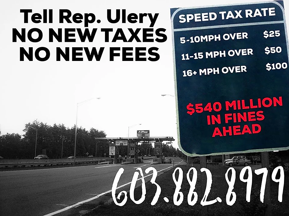 Tell Ulery no new taxes