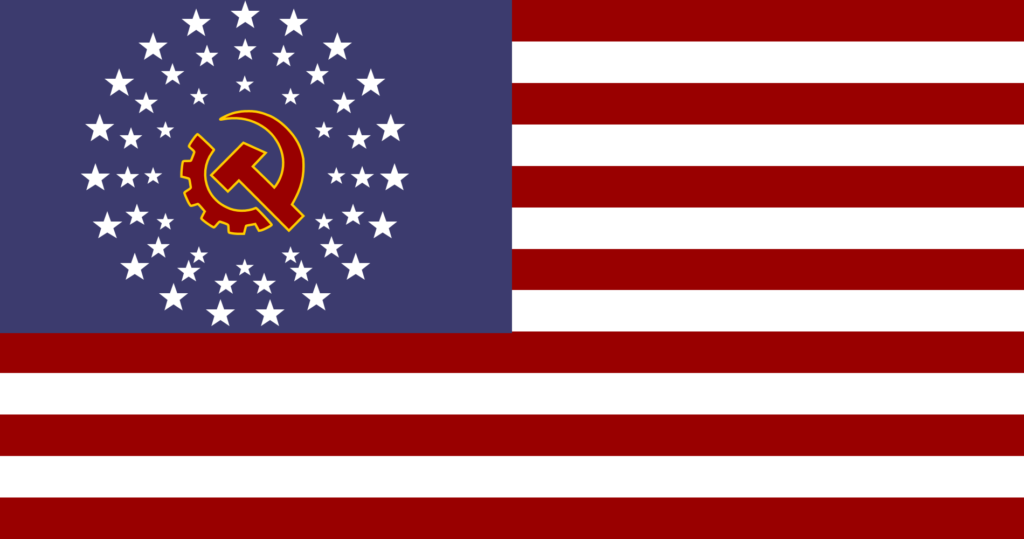 US SOCIALIST FLAG