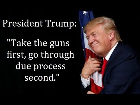 Trump take the guns first