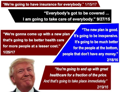 Trump on healthcare