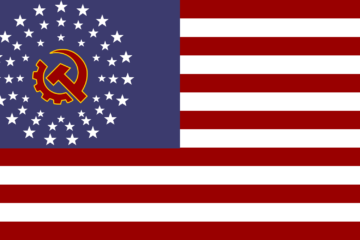 US SOCIALIST FLAG